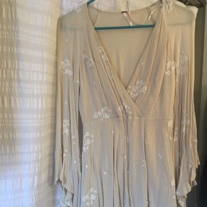 Free People Embroidered Dress